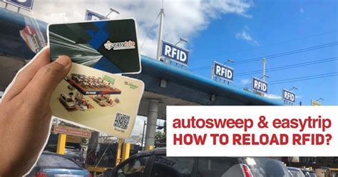 2023 HOW TO RELOAD AUTOSWEEP & EASYTRIP RFID .